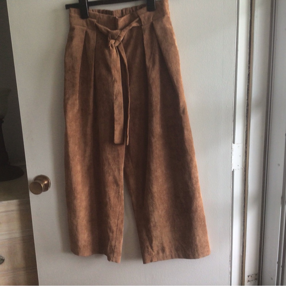 Vestique Tan Corduroy Pants